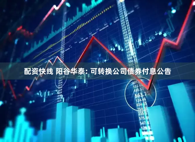 配资快线 阳谷华泰: 可转换公司债券付息公告